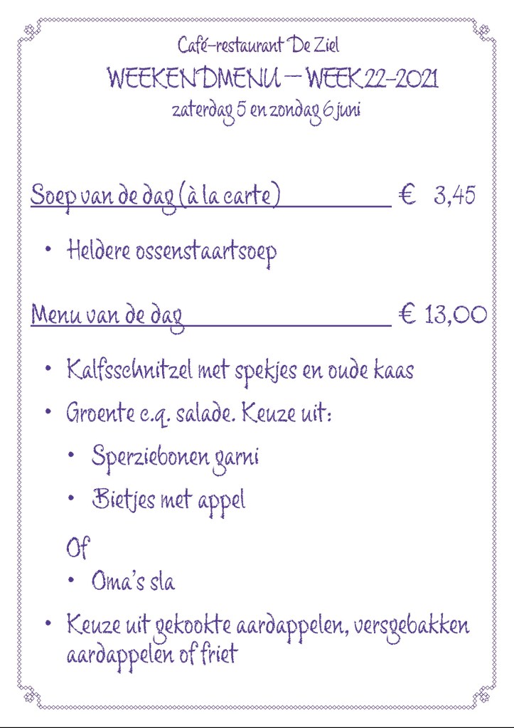 Café-restaurant De Ziel, Almere