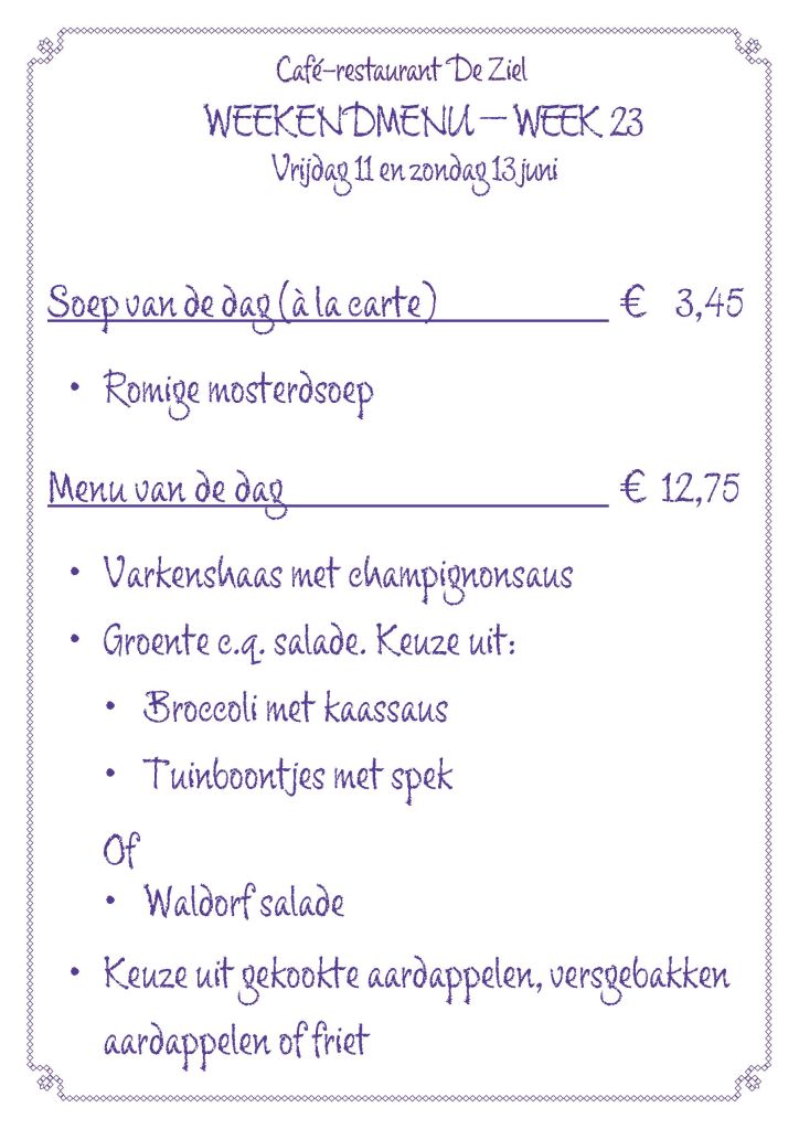 Café-restaurant De Ziel