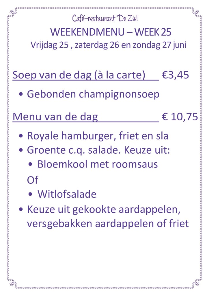 Café-restaurant De Ziel, Almere