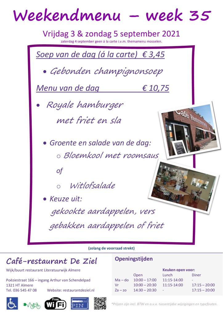 Café-restaurant De Ziel